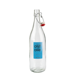 Hervulbare fles met beugelsluiting